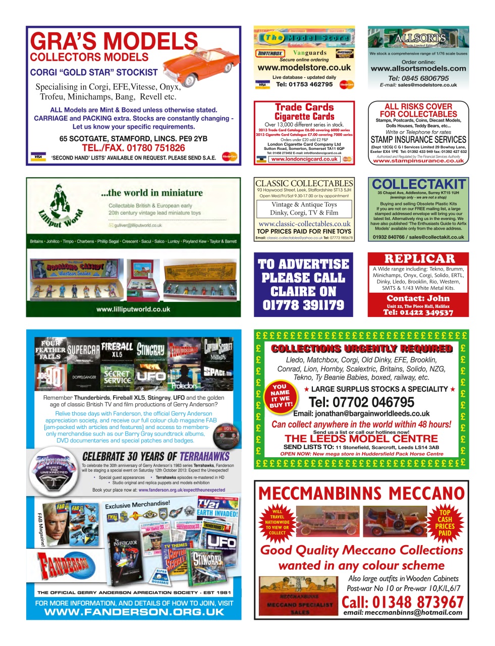 Collectors Gazette Preview Pages