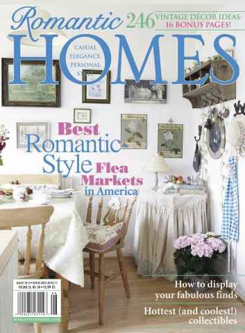 Romantic Homes issue August 2013
