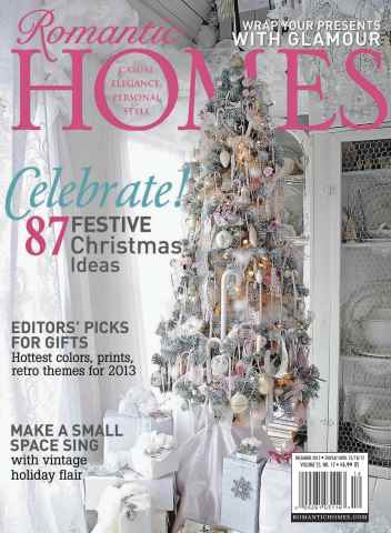 Romantic Homes issue December 2012
