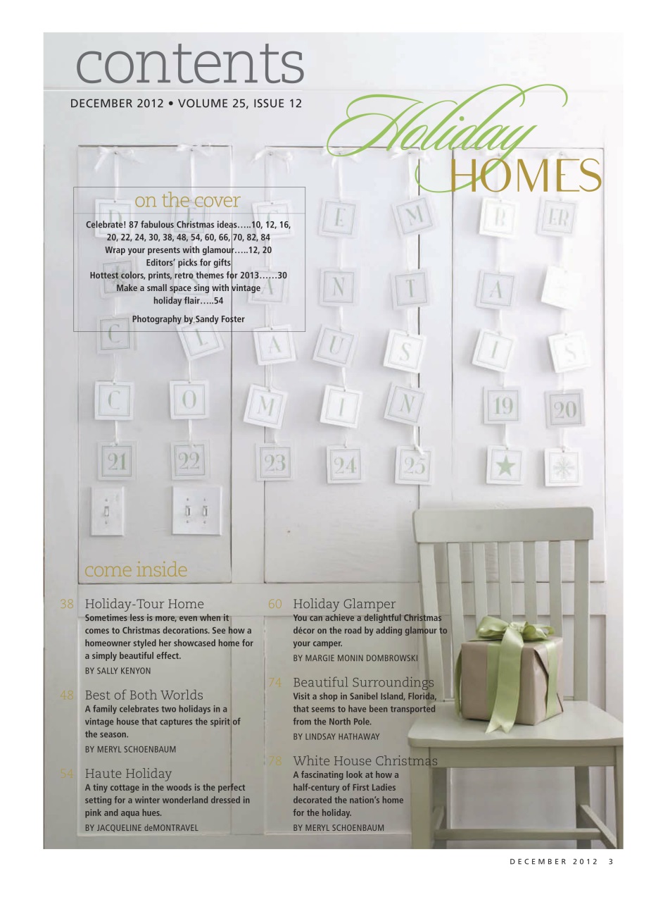 Romantic Homes Preview Pages