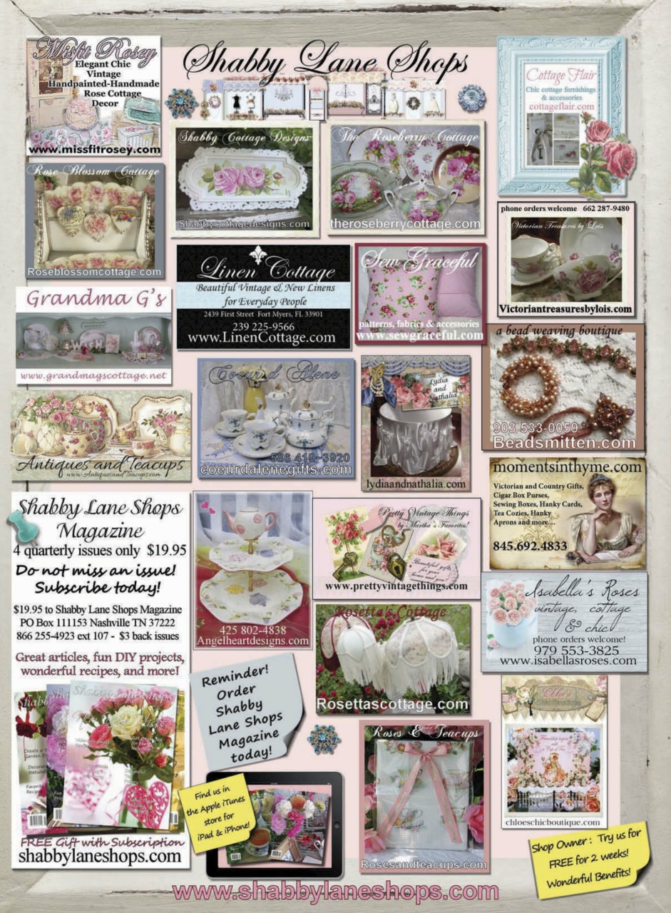 Romantic Homes Preview Pages