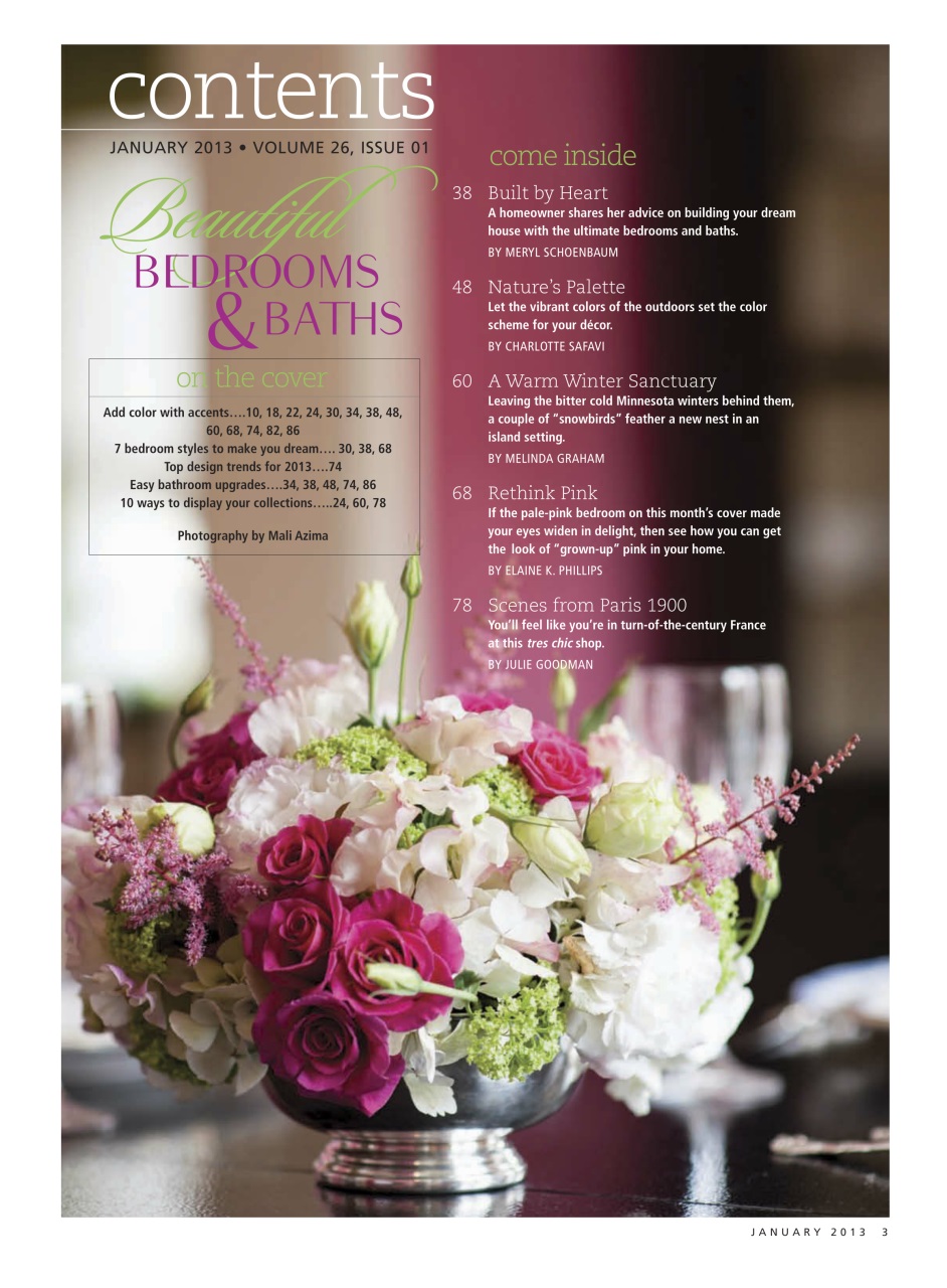 Romantic Homes Preview Pages
