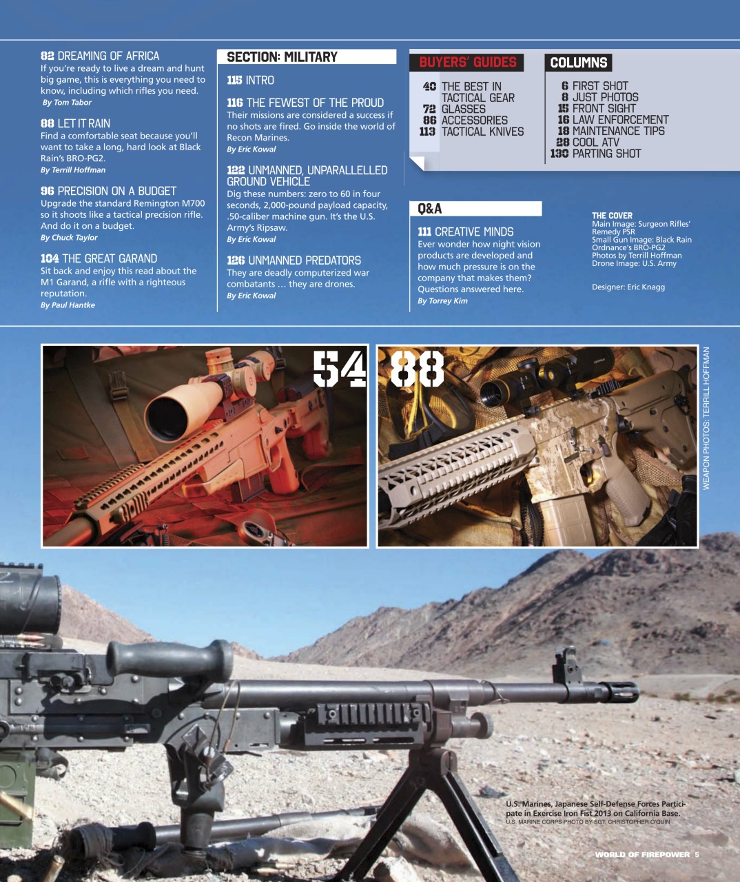 World of Fire Power Preview Pages