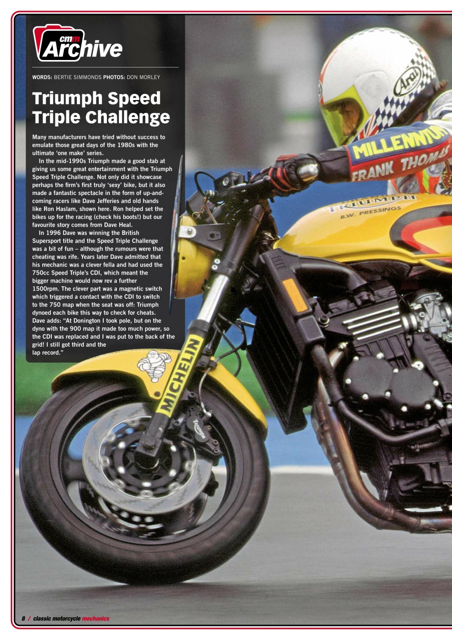 Classic Motorcycle Mechanics Preview Pages