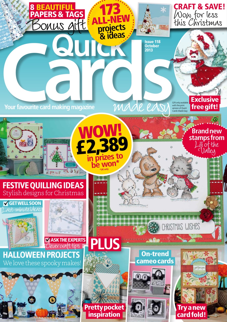 Quick Cards Made Easy Preview Pages