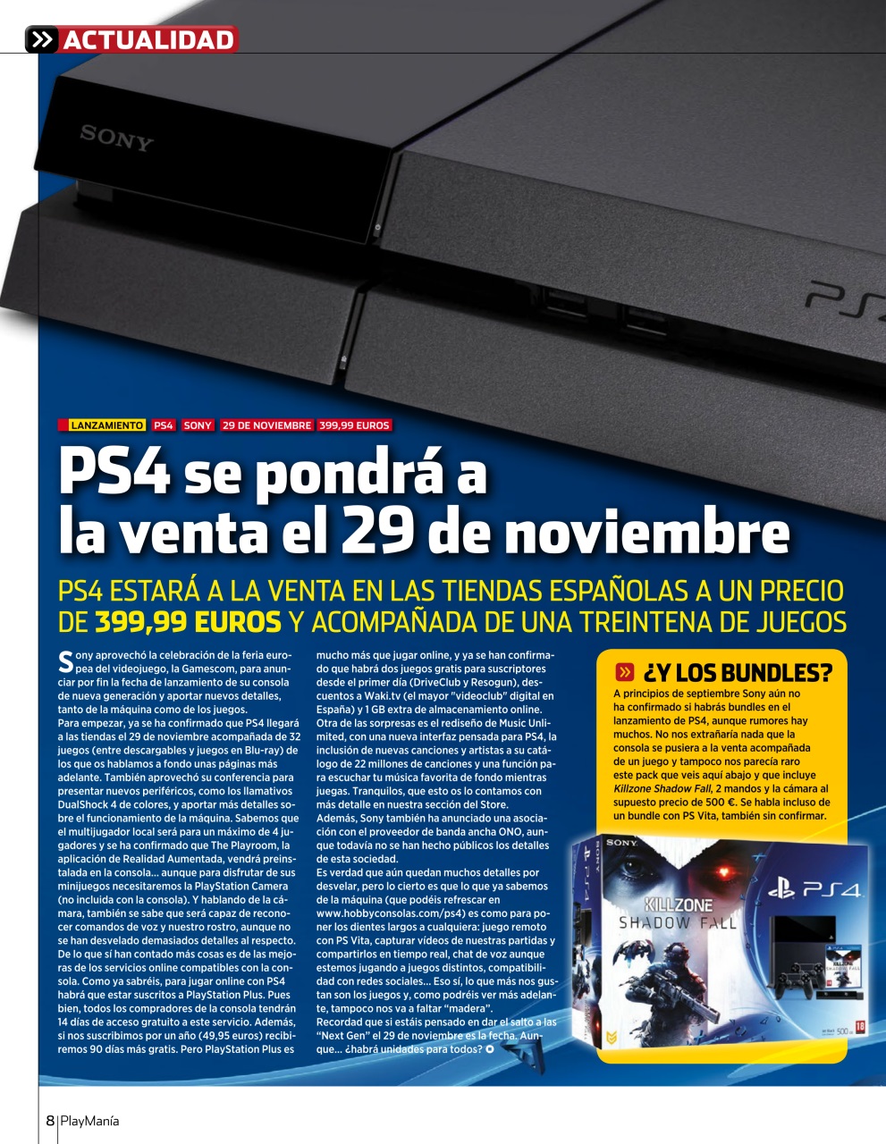 Playmania Preview Pages