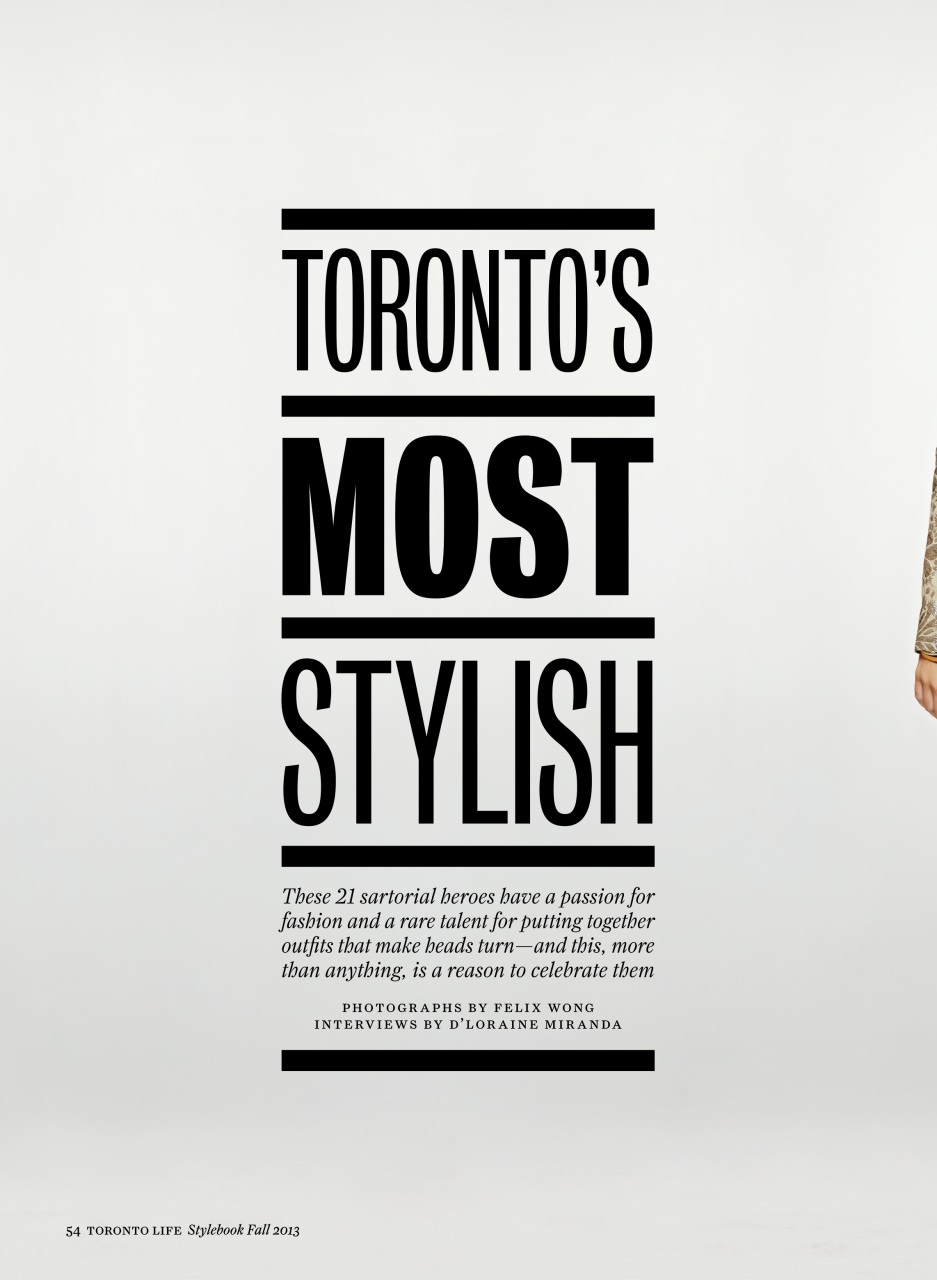 Toronto Life Preview Pages