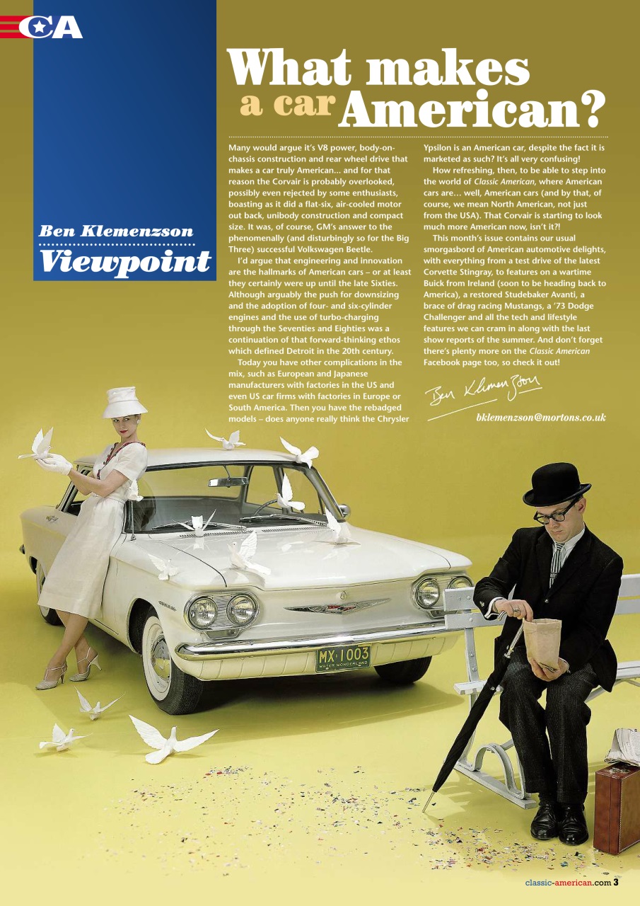 Classic American Magazine Preview Pages