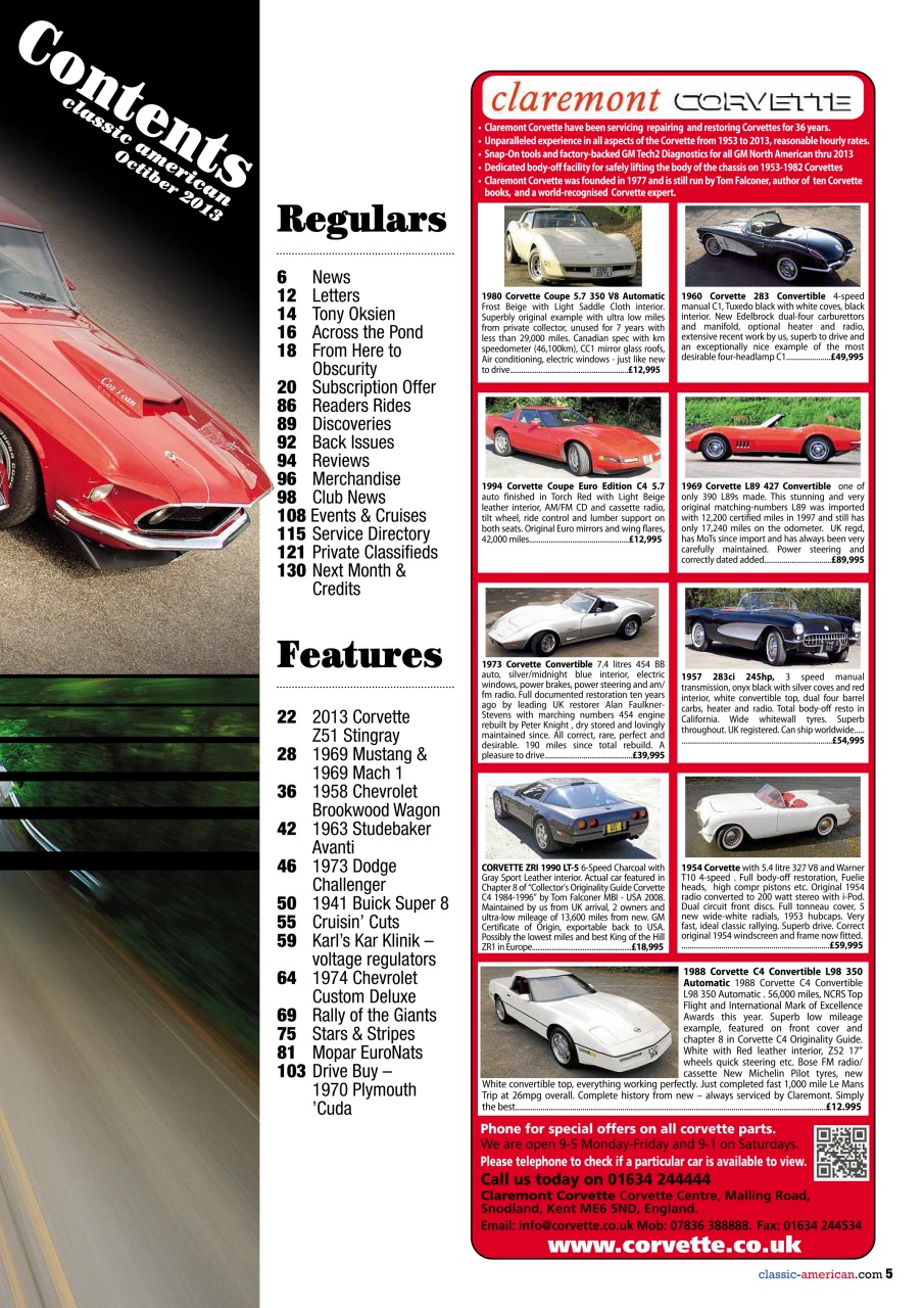 Classic American Magazine Preview Pages