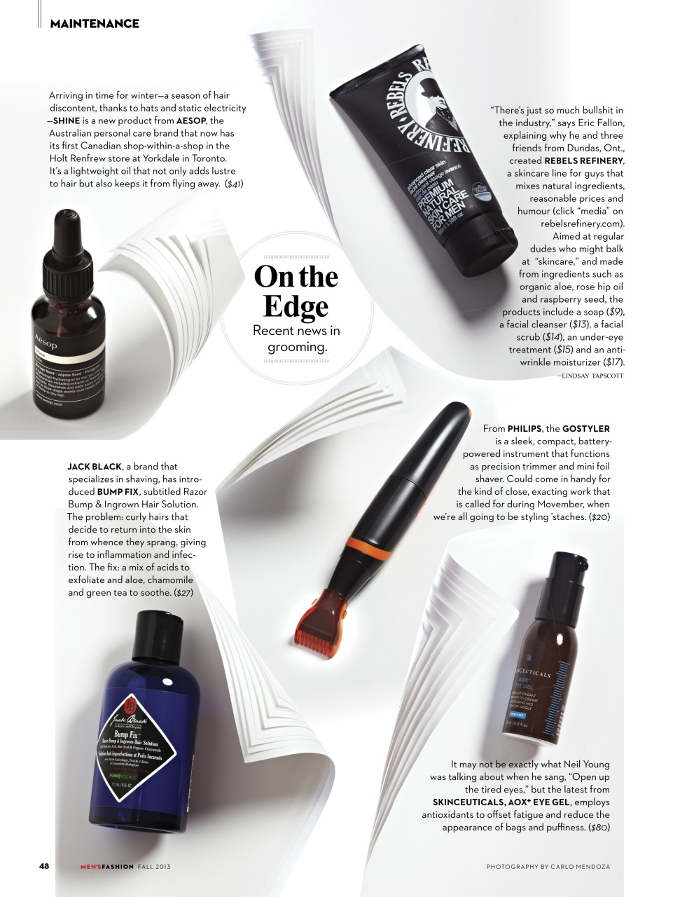 Fashion Magazine Preview Pages