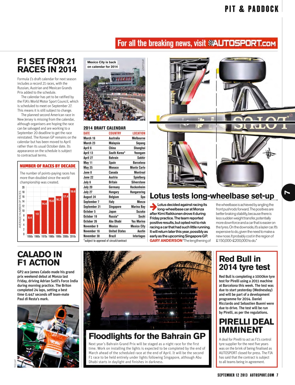 Autosport Preview Pages