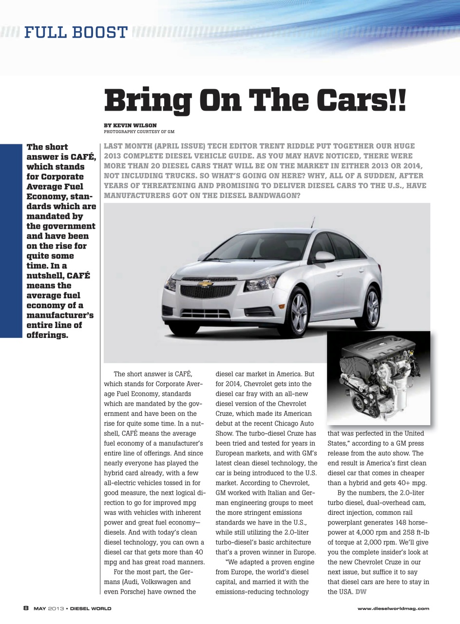 Diesel World Preview Pages