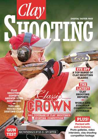 FREE Clay Shooting Taster issue FREE Clay Shooting Taster