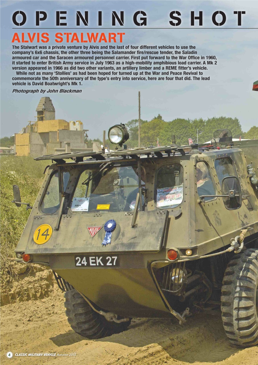 Classic Military Vehicle Preview Pages
