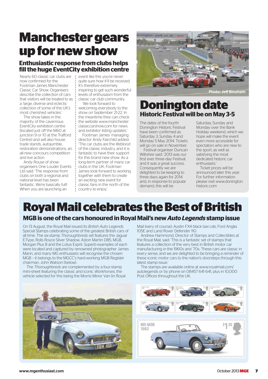 MG Enthusiast Preview Pages