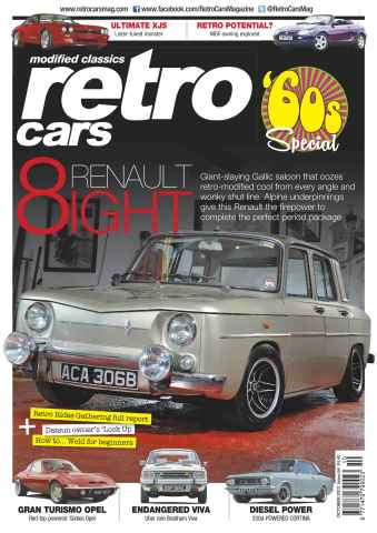 Retro Cars issue Renault 8