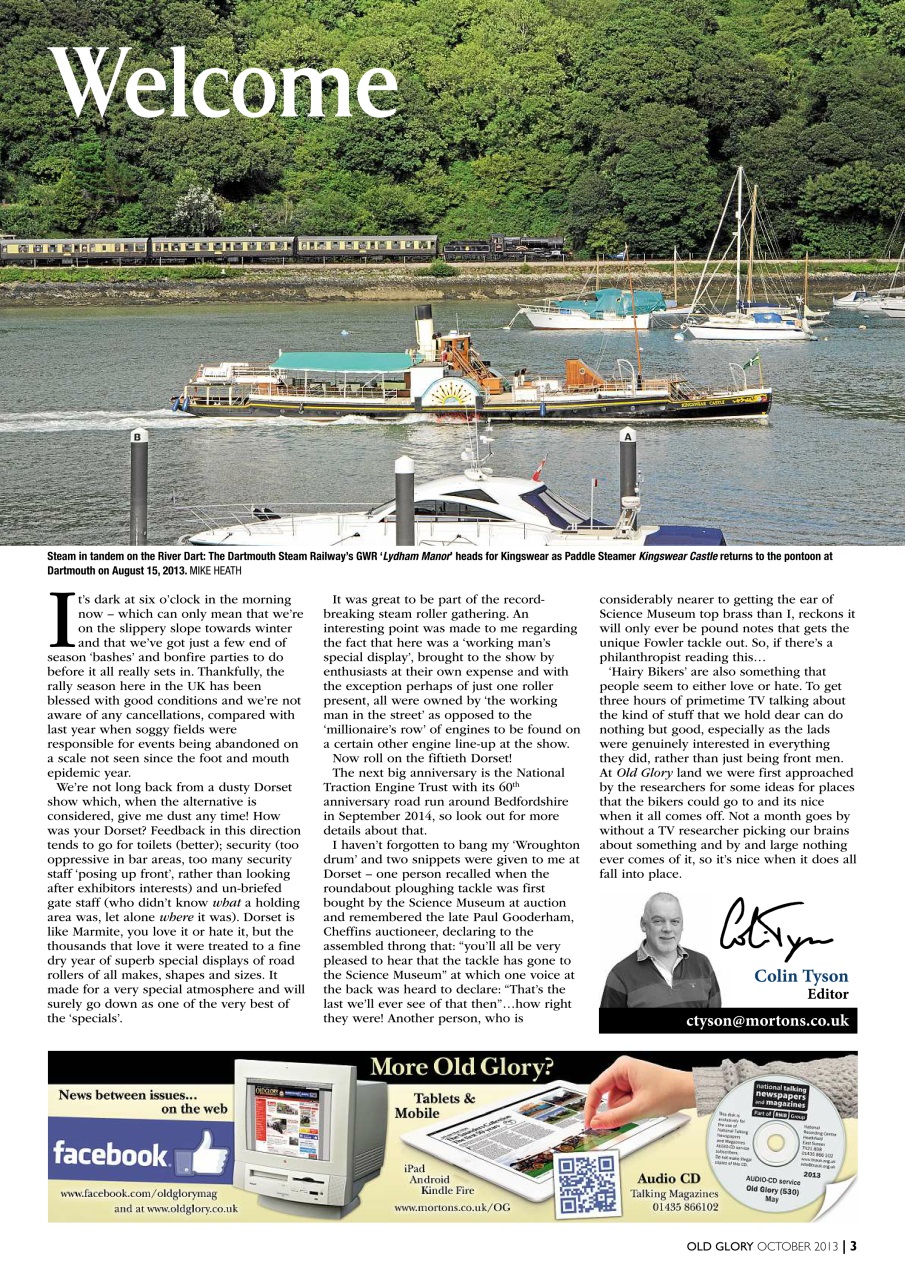 Old Glory Magazine Preview Pages