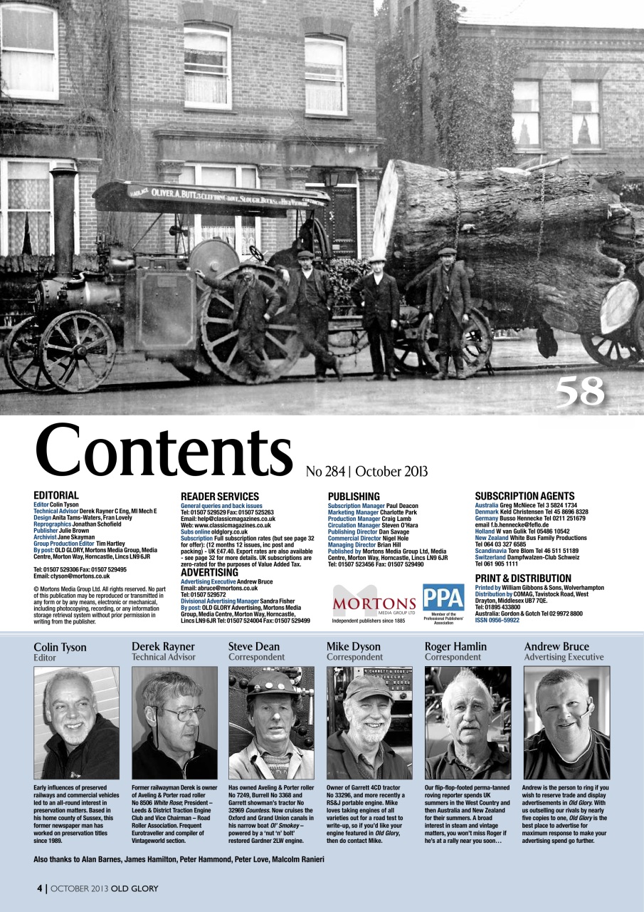 Old Glory Magazine Preview Pages