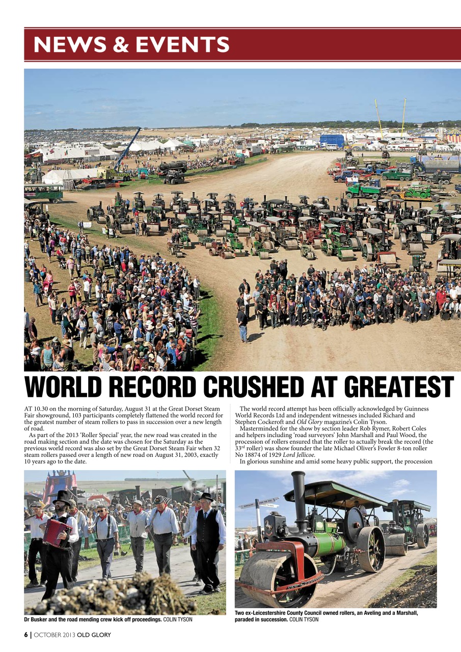 Old Glory Magazine Preview Pages