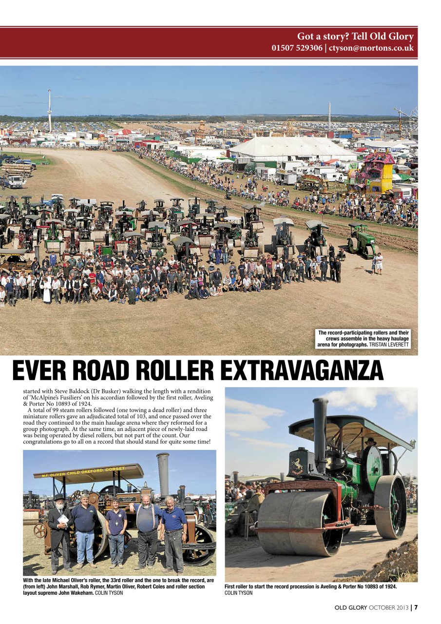 Old Glory Magazine Preview Pages