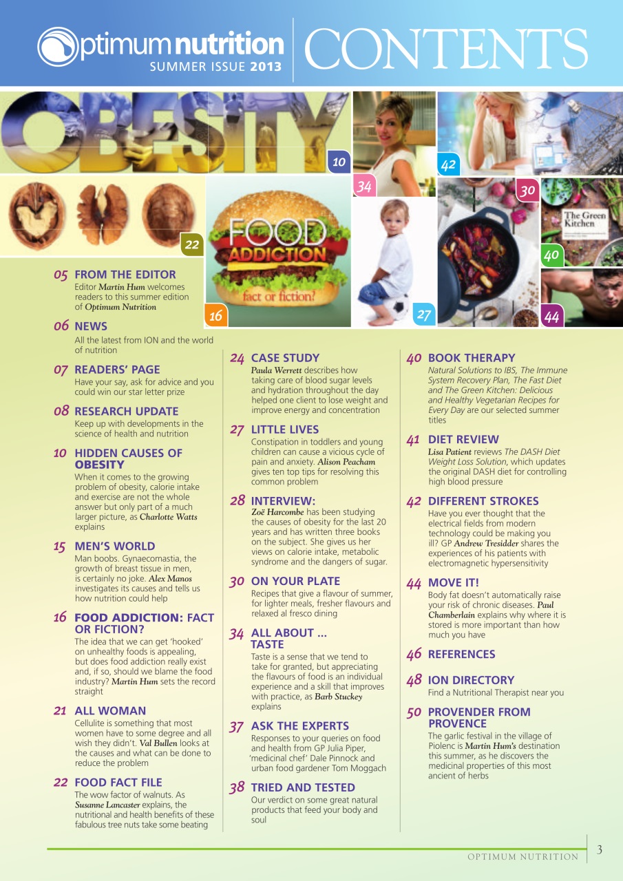 Optimum Nutrition Preview Pages