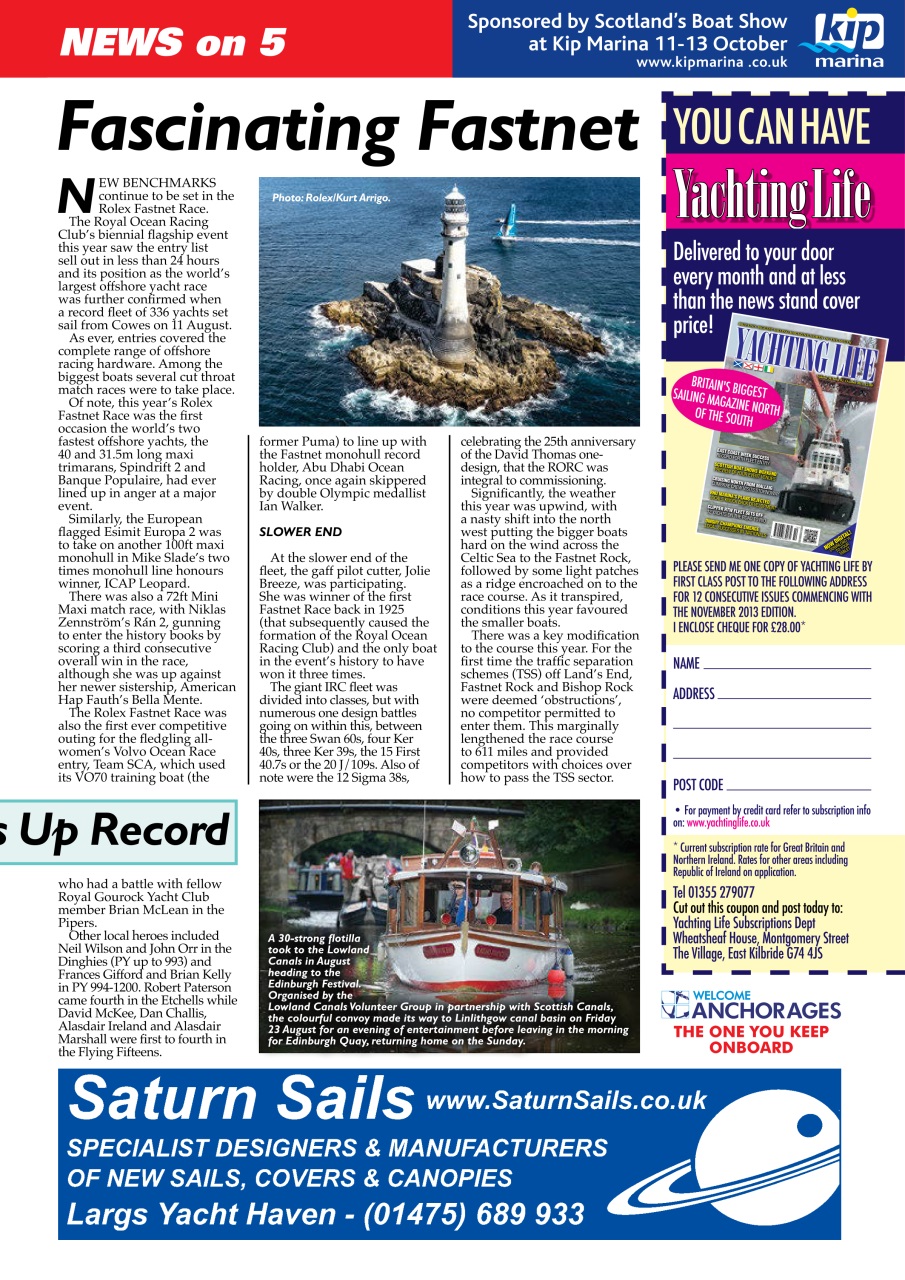 Yachting Life Preview Pages