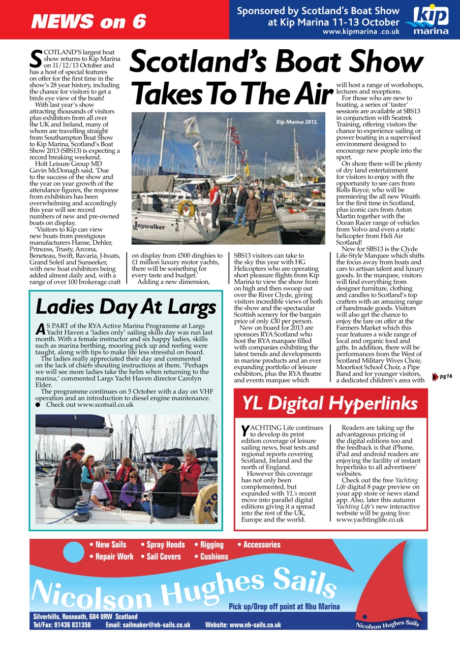 Yachting Life Preview Pages