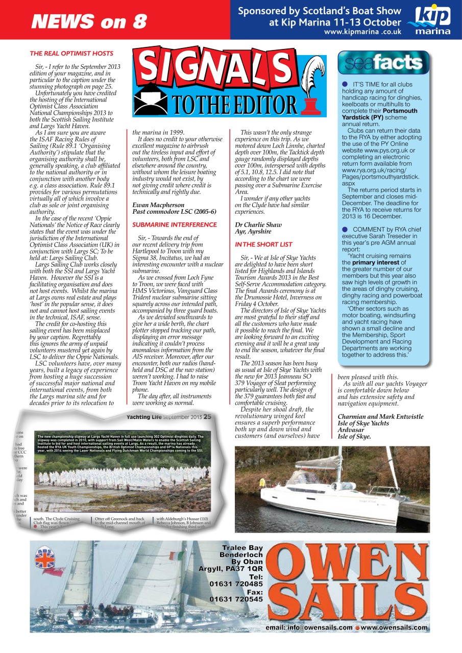 Yachting Life Preview Pages