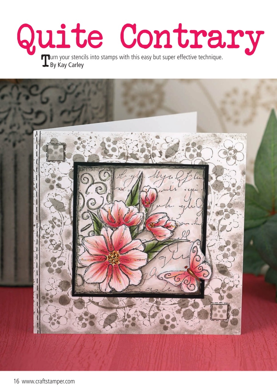 Craft Stamper Preview Pages