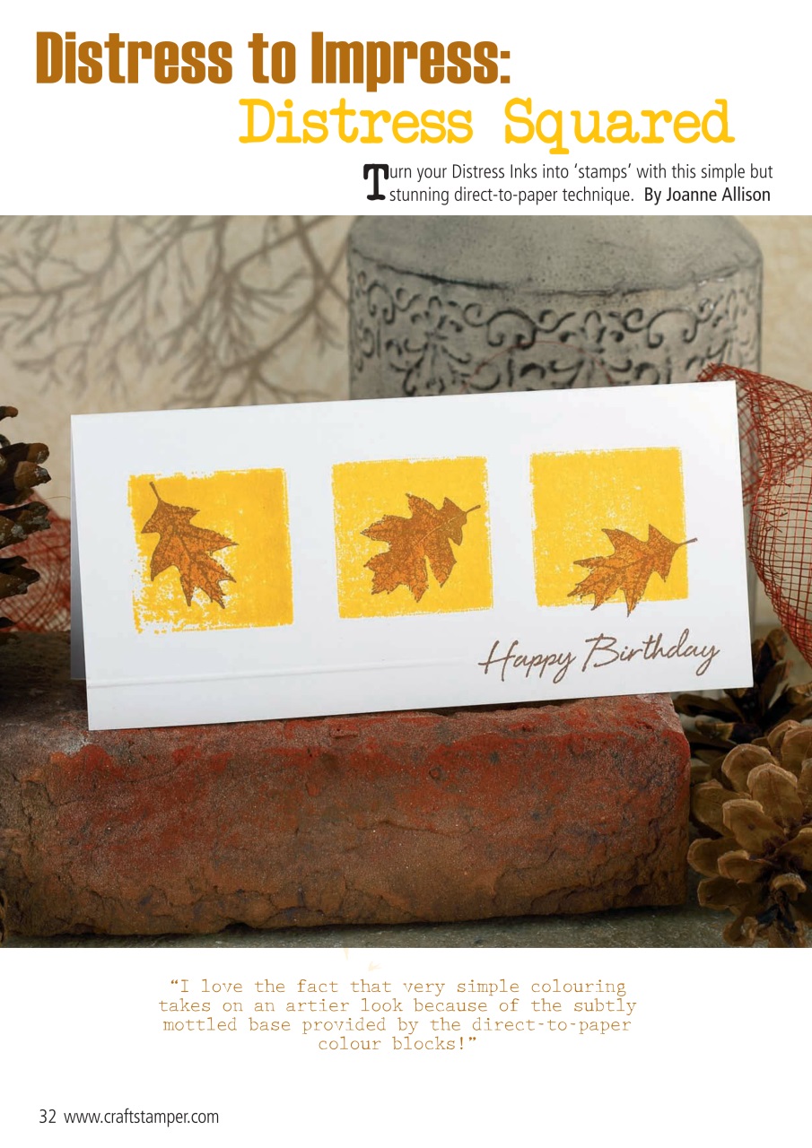 Craft Stamper Preview Pages