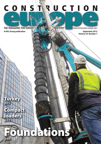 Construction Europe issue September 2013