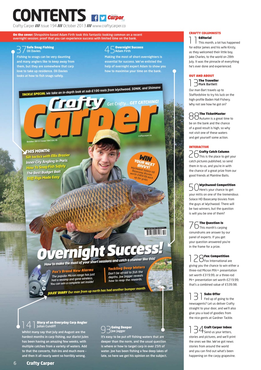 Crafty Carper Preview Pages