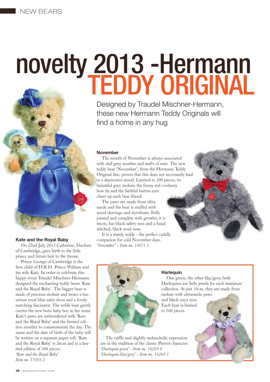 Teddy Bear Times Preview Pages