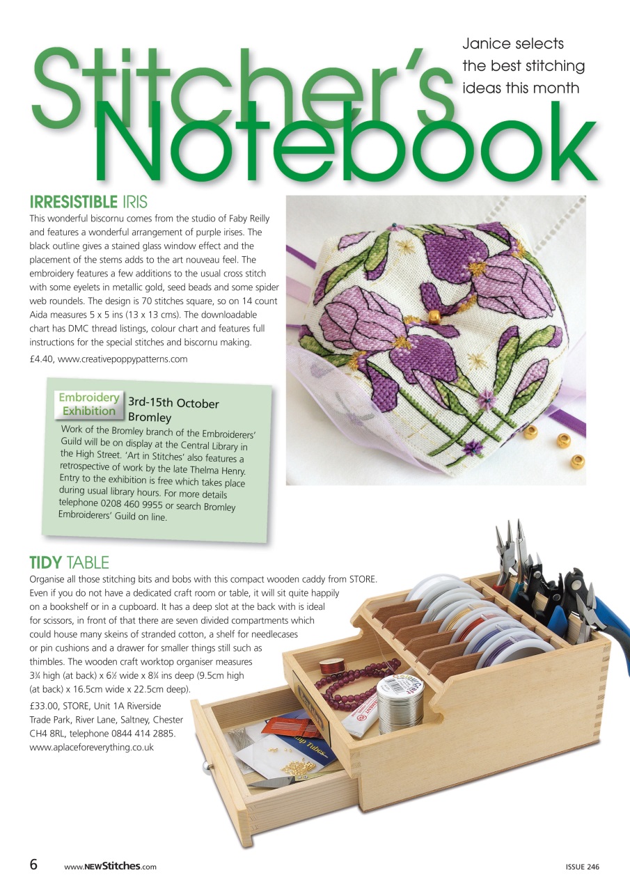 New Stitches Preview Pages