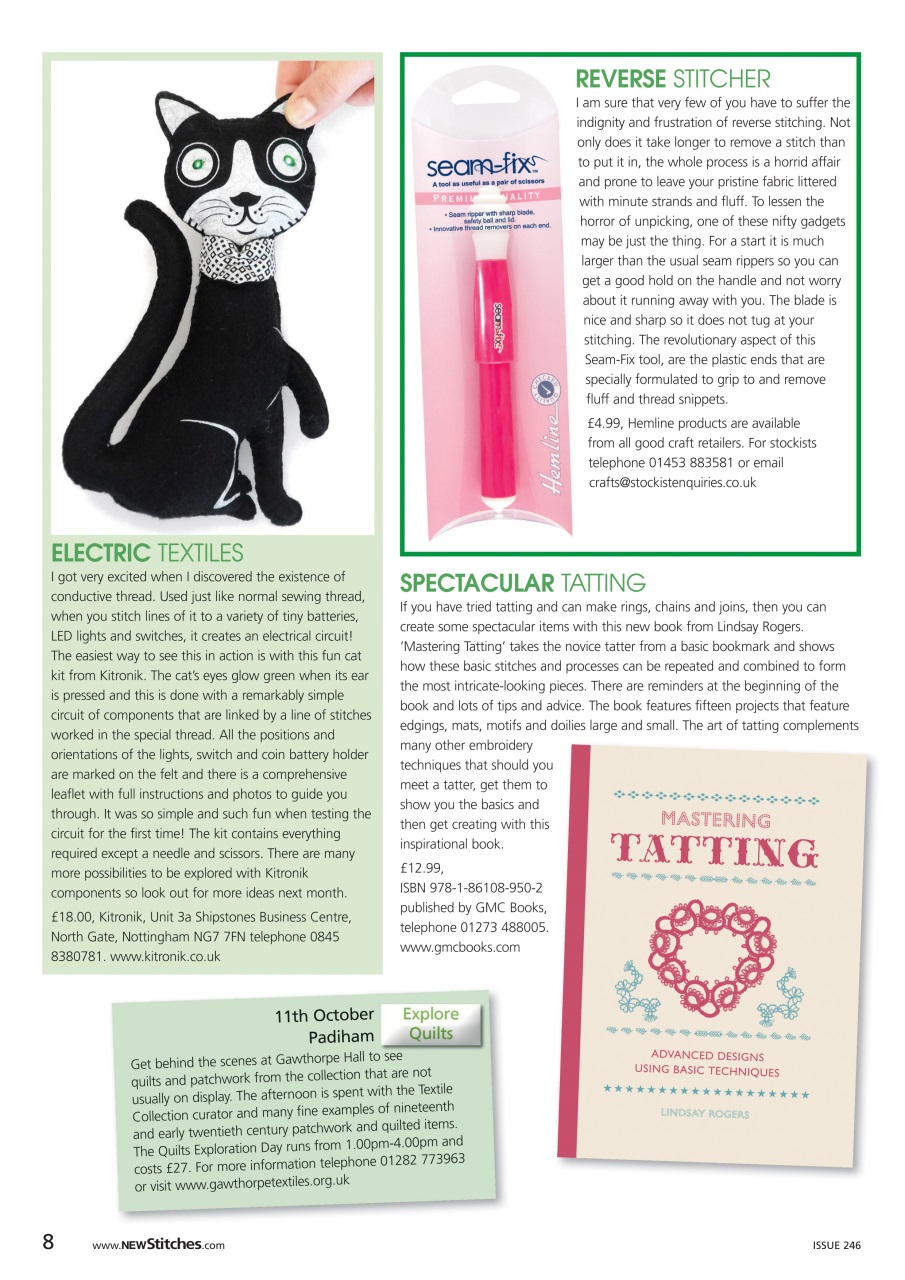 New Stitches Preview Pages