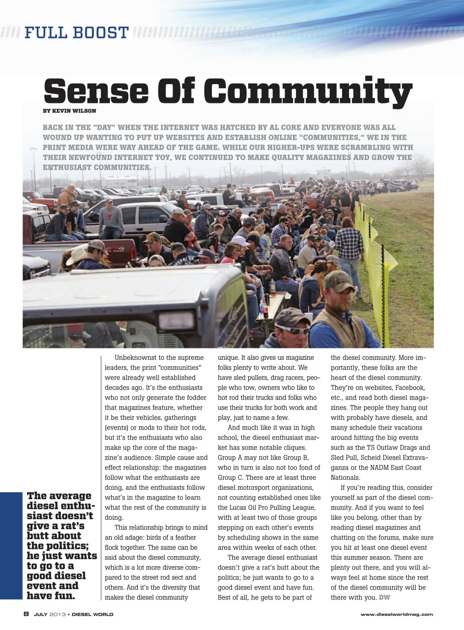 Diesel World Preview Pages