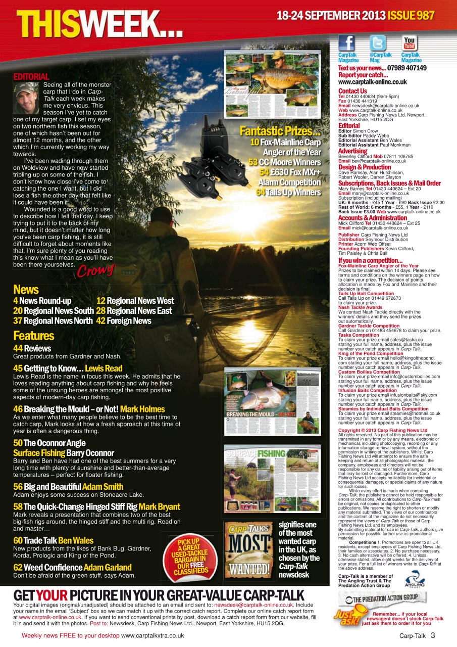 Carp-Talk Preview Pages