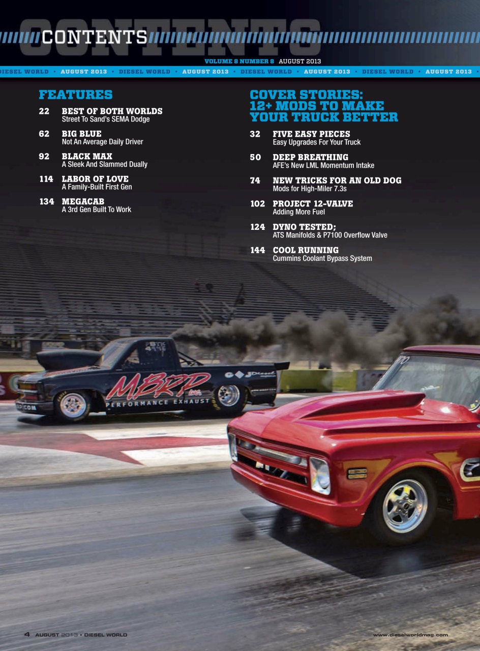 Diesel World Preview Pages