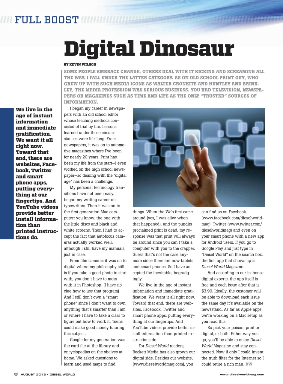 Diesel World Preview Pages