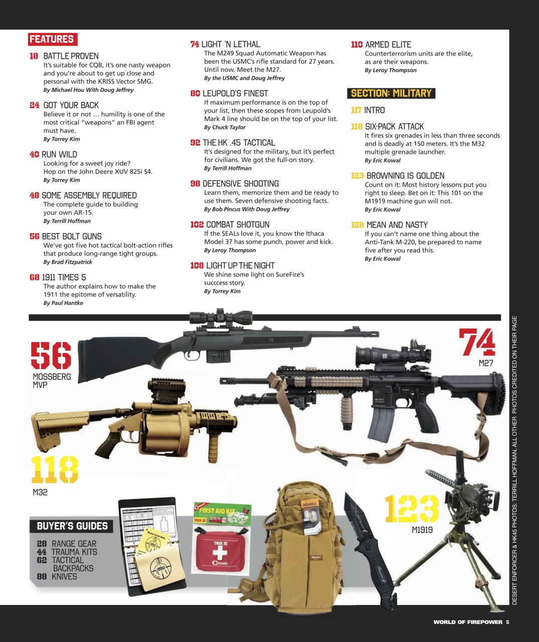 World of Fire Power Preview Pages