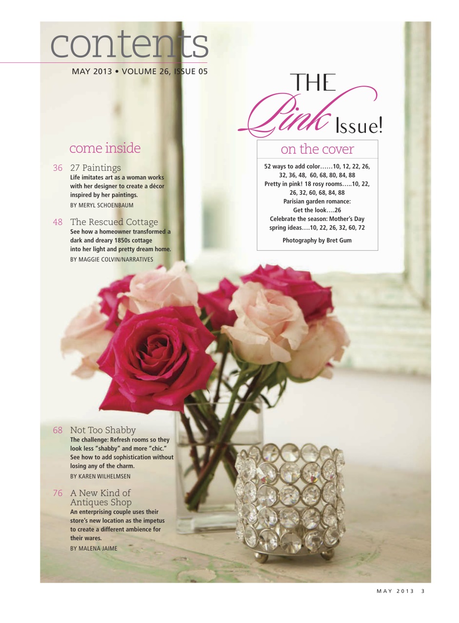 Romantic Homes Preview Pages