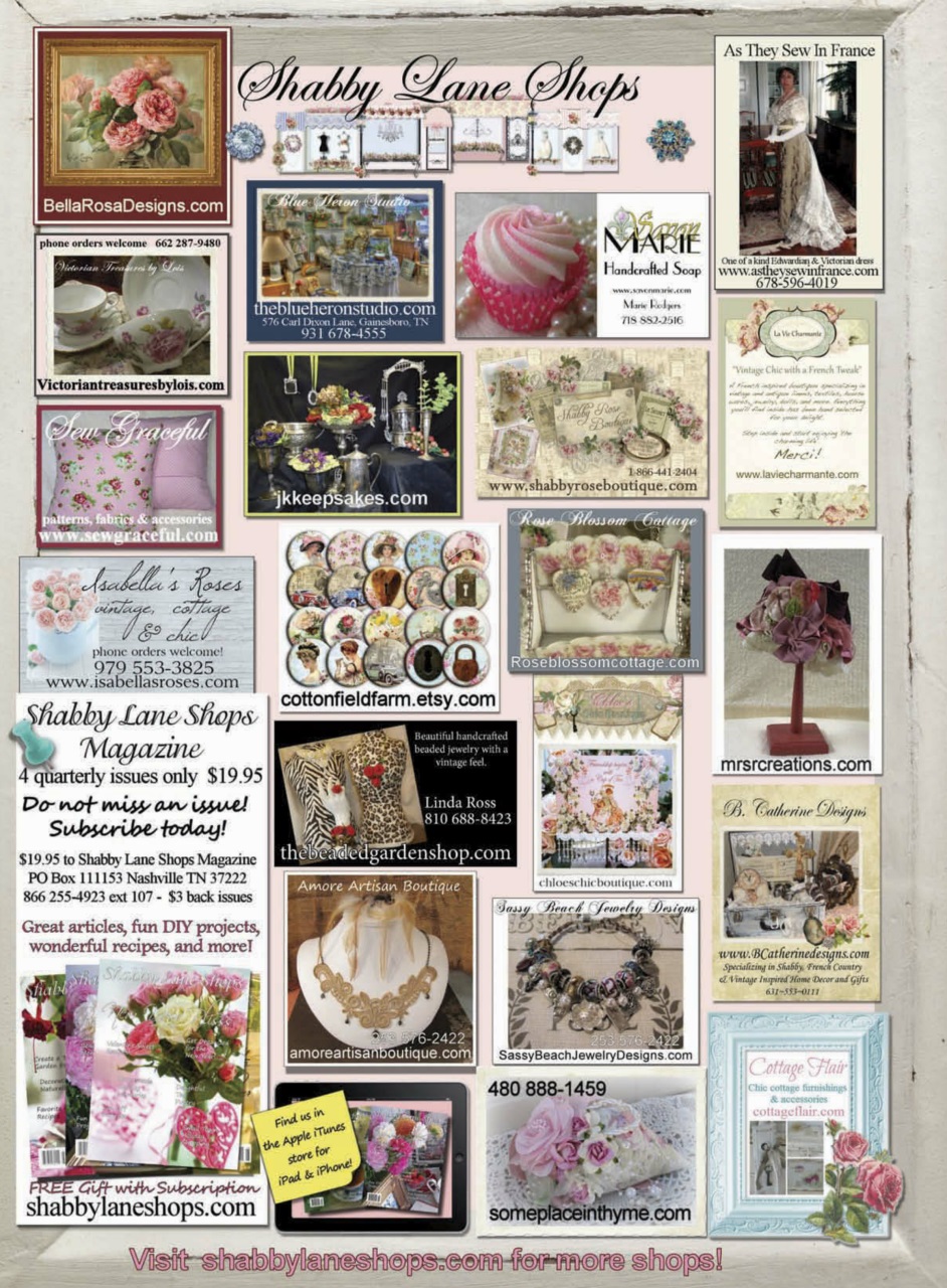 Romantic Homes Preview Pages