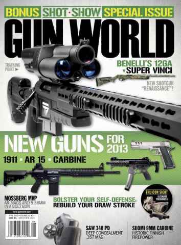Gun World issue April 2013