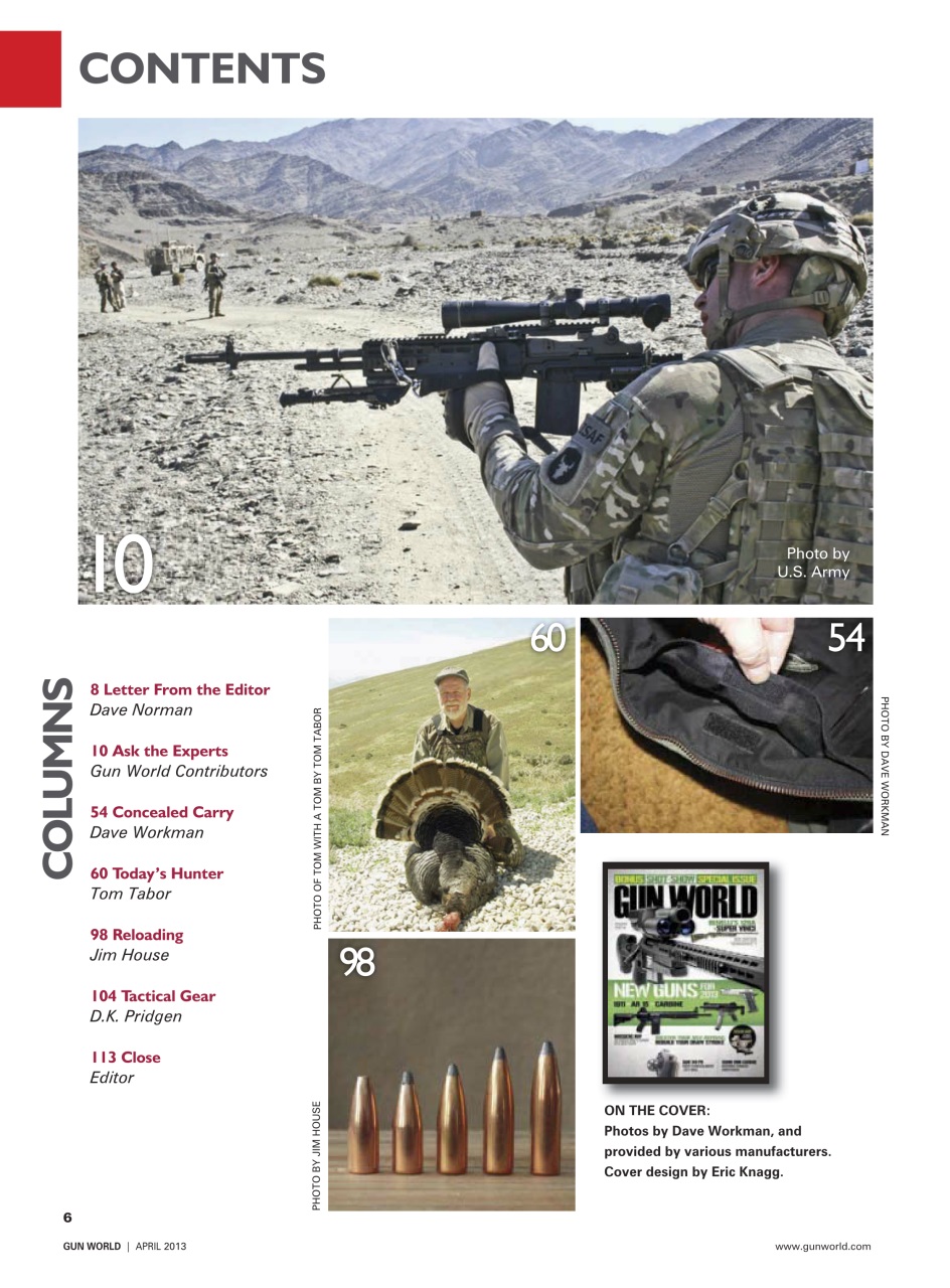 Gun World Preview Pages