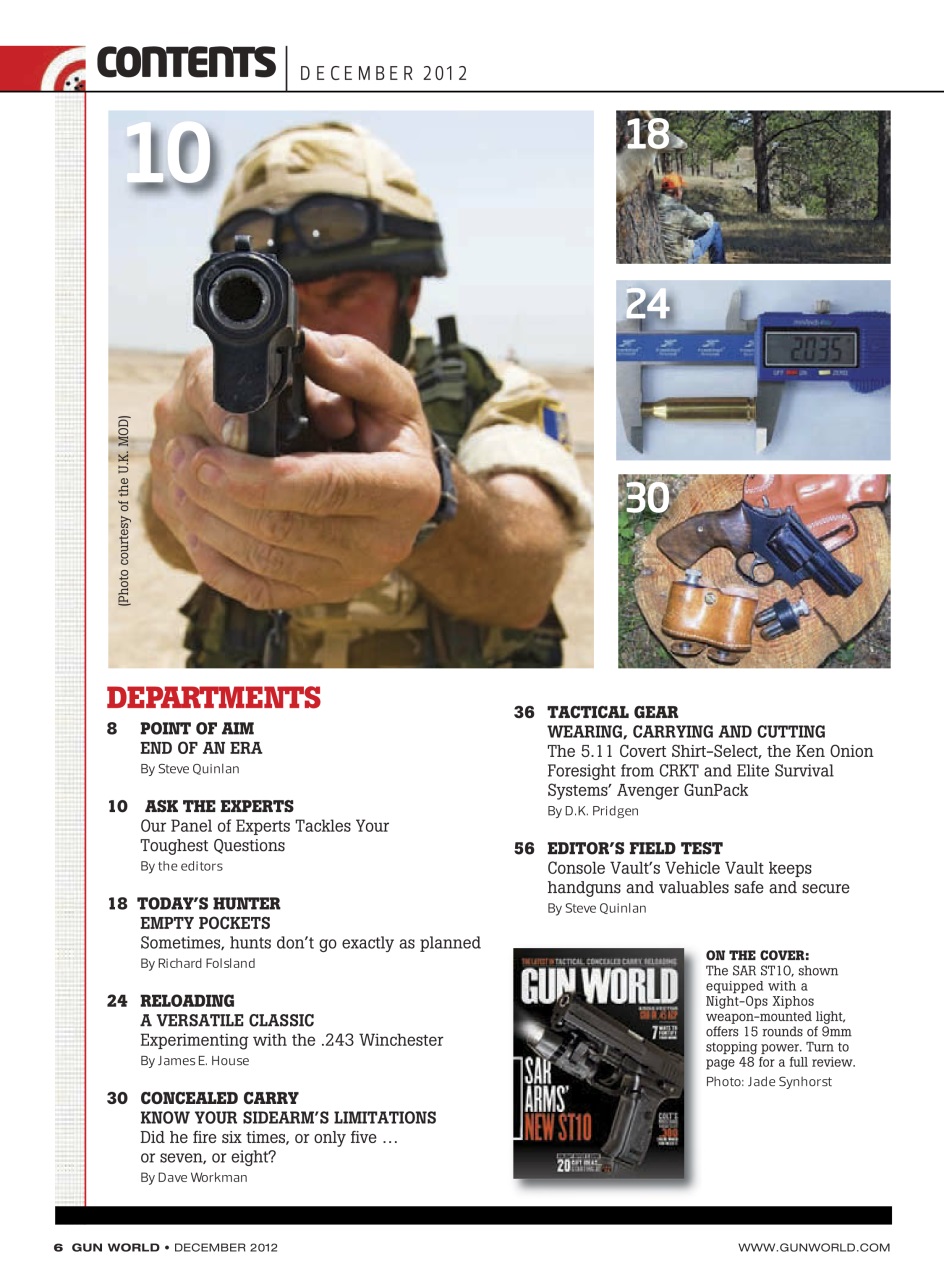 Gun World Preview Pages