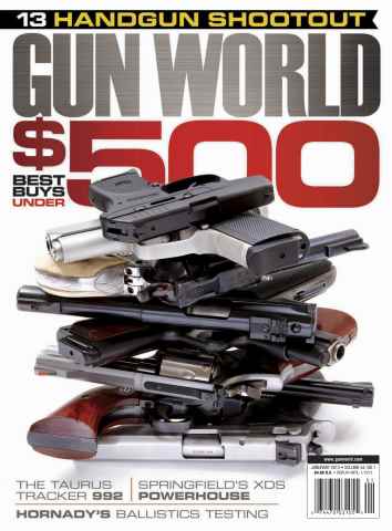 Gun World issue January 2013