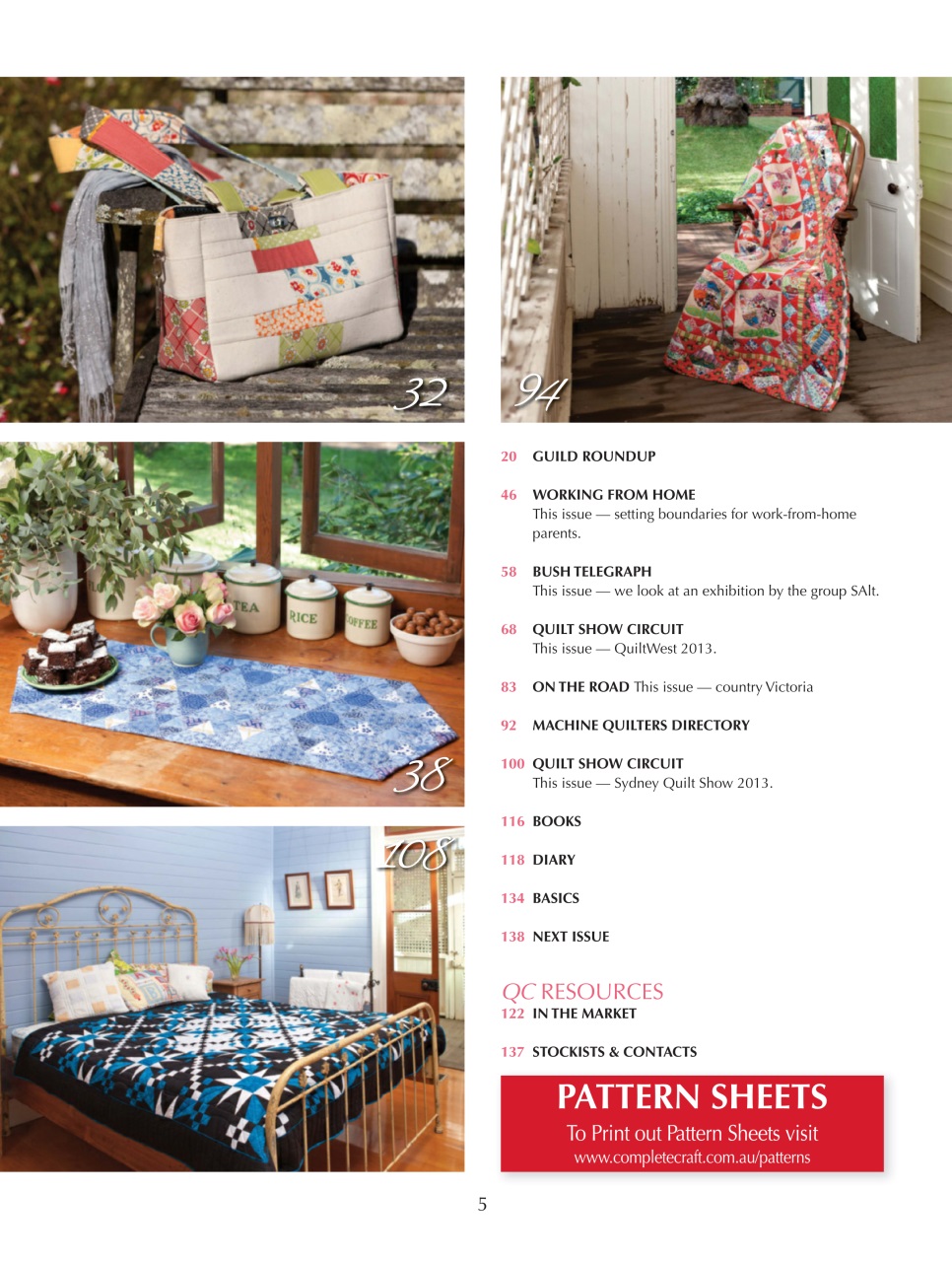 Quilters Companion Preview Pages