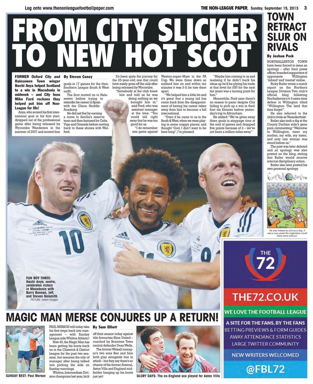 The Non-League Football Paper Preview Pages