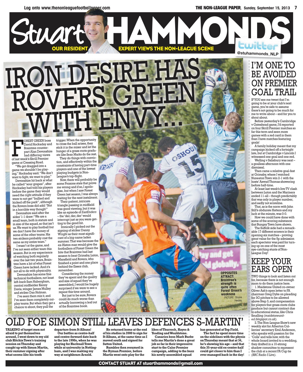 The Non-League Football Paper Preview Pages