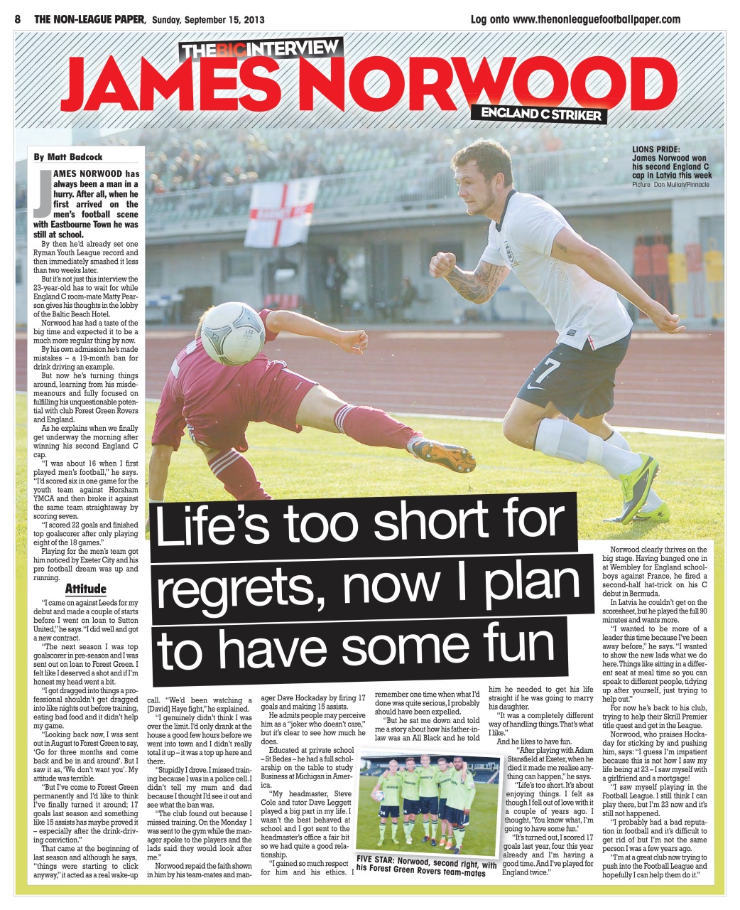 The Non-League Football Paper Preview Pages